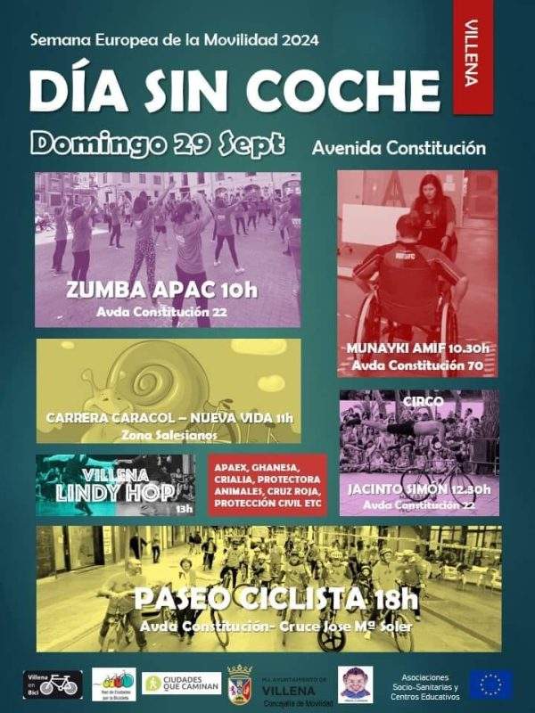 🌍 Día Sin Coche – Semana Europea de la Movilidad 2024 🌍